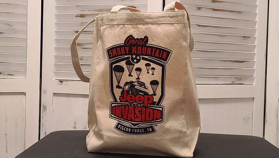 Great Smoky Mountain Jeep Club Invasion Tote