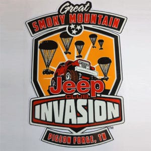 Jeep Club Invasion Decal