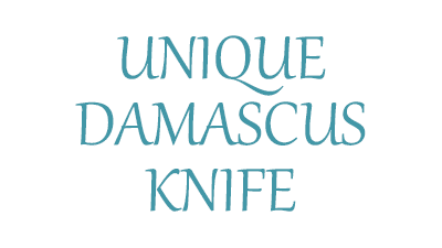 Unique Damascus Knife