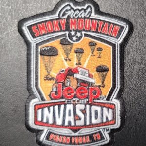 jeep invasion logo embroidered logo patch