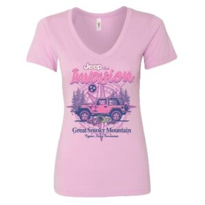 Jeep Invasion® Compass V Neck Tee Shirt