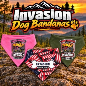 Smoky Mountain Invasion™ Dog Bandanas