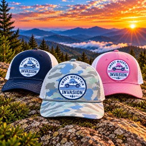 Smoky Mountain Invasion™ Round Patch Logo Hat
